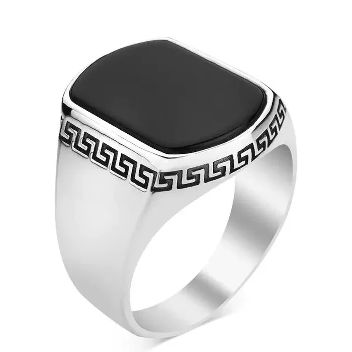 Classic black Turkish ring - Image 3