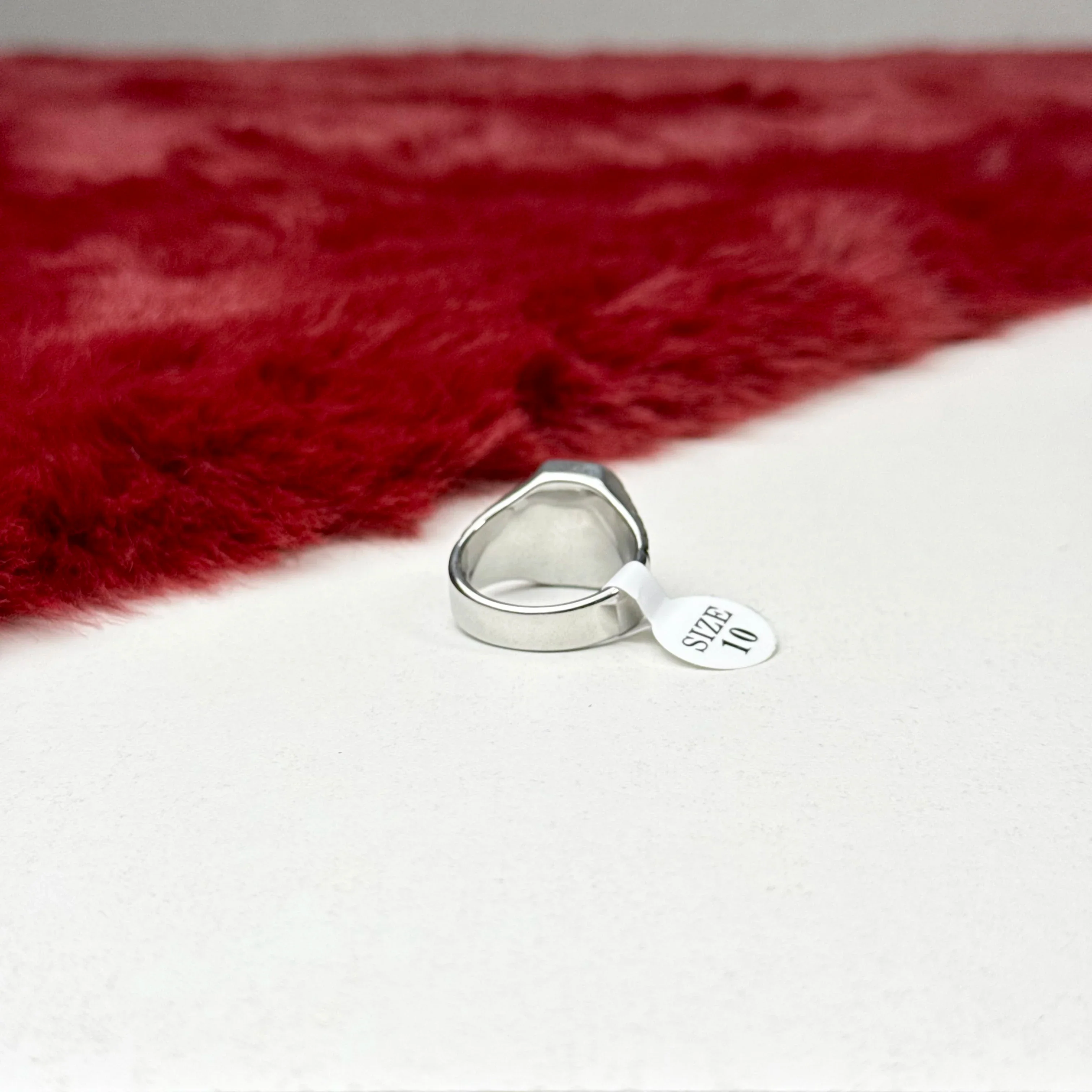 Brickwork Onyx Turkish ring - Image 10