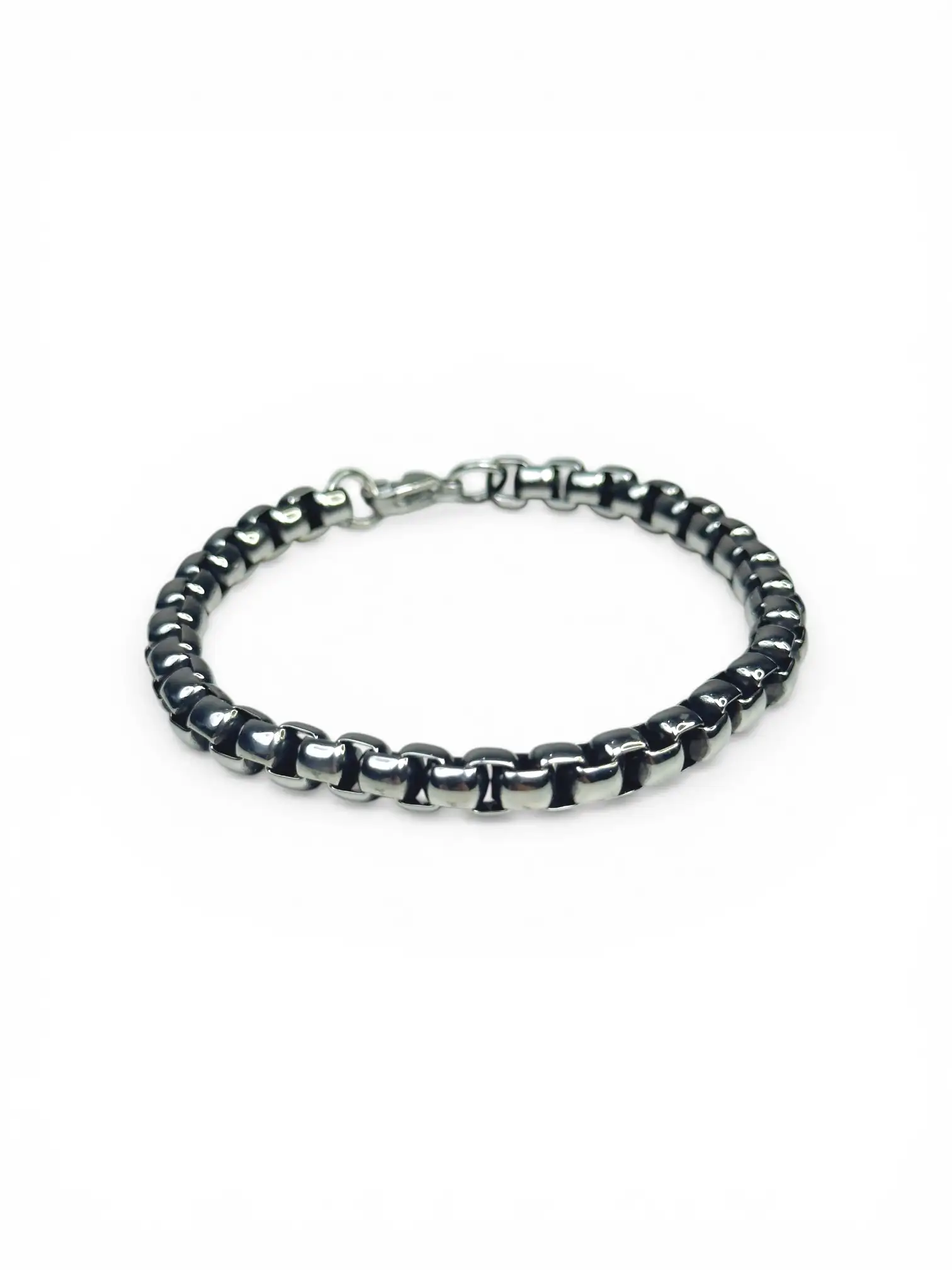Chrome Box Chain Bracelet - Image 6