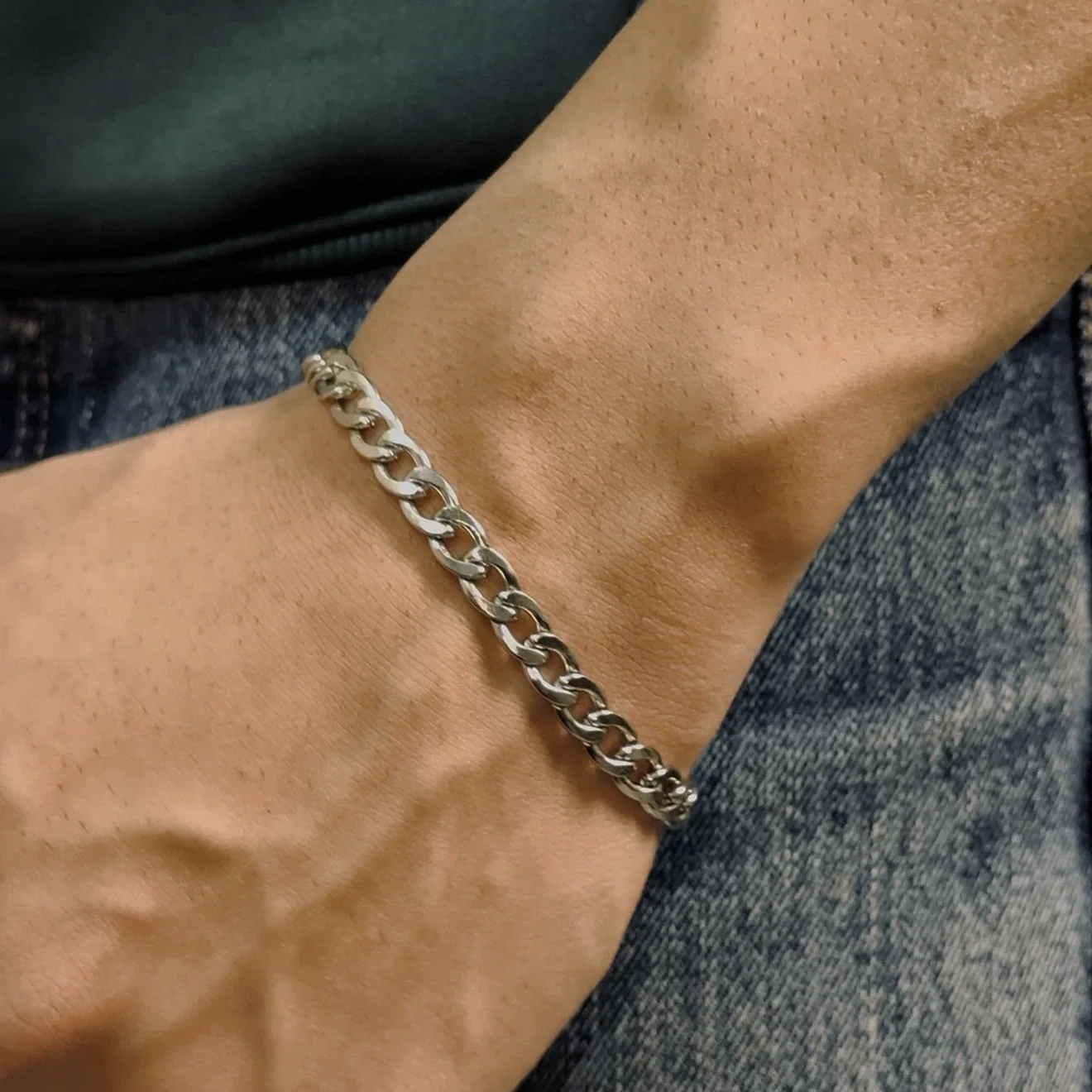 Cuban Link 5mm Bracelet - Image 3