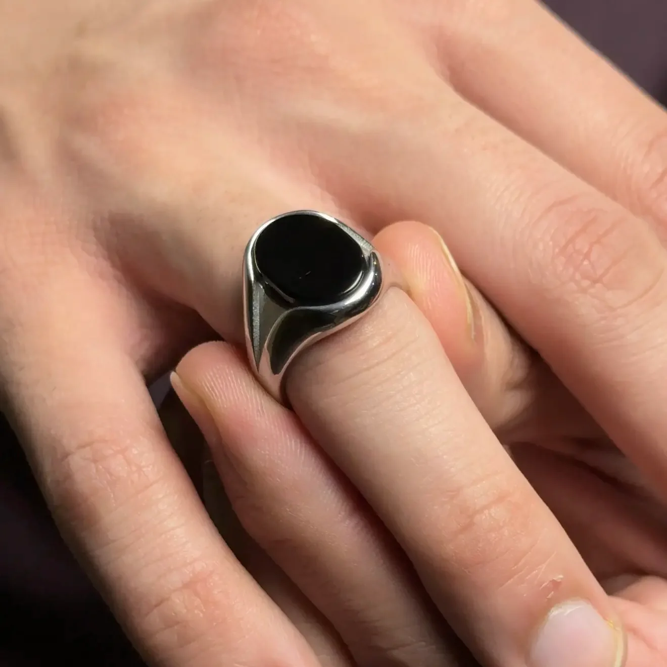 Hijazi onyx ring - Image 3