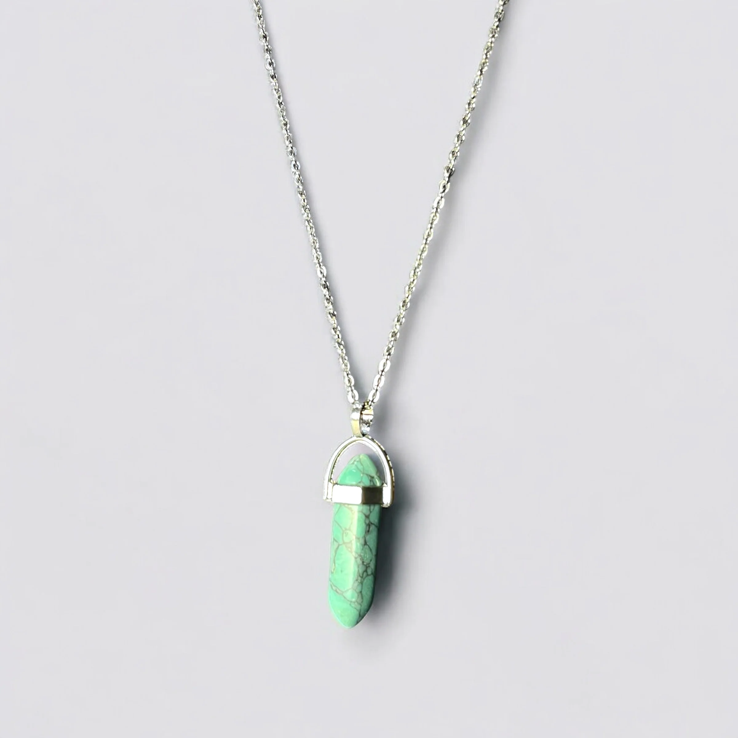 Obsidian Eclipse Pendant (green) - Image 2