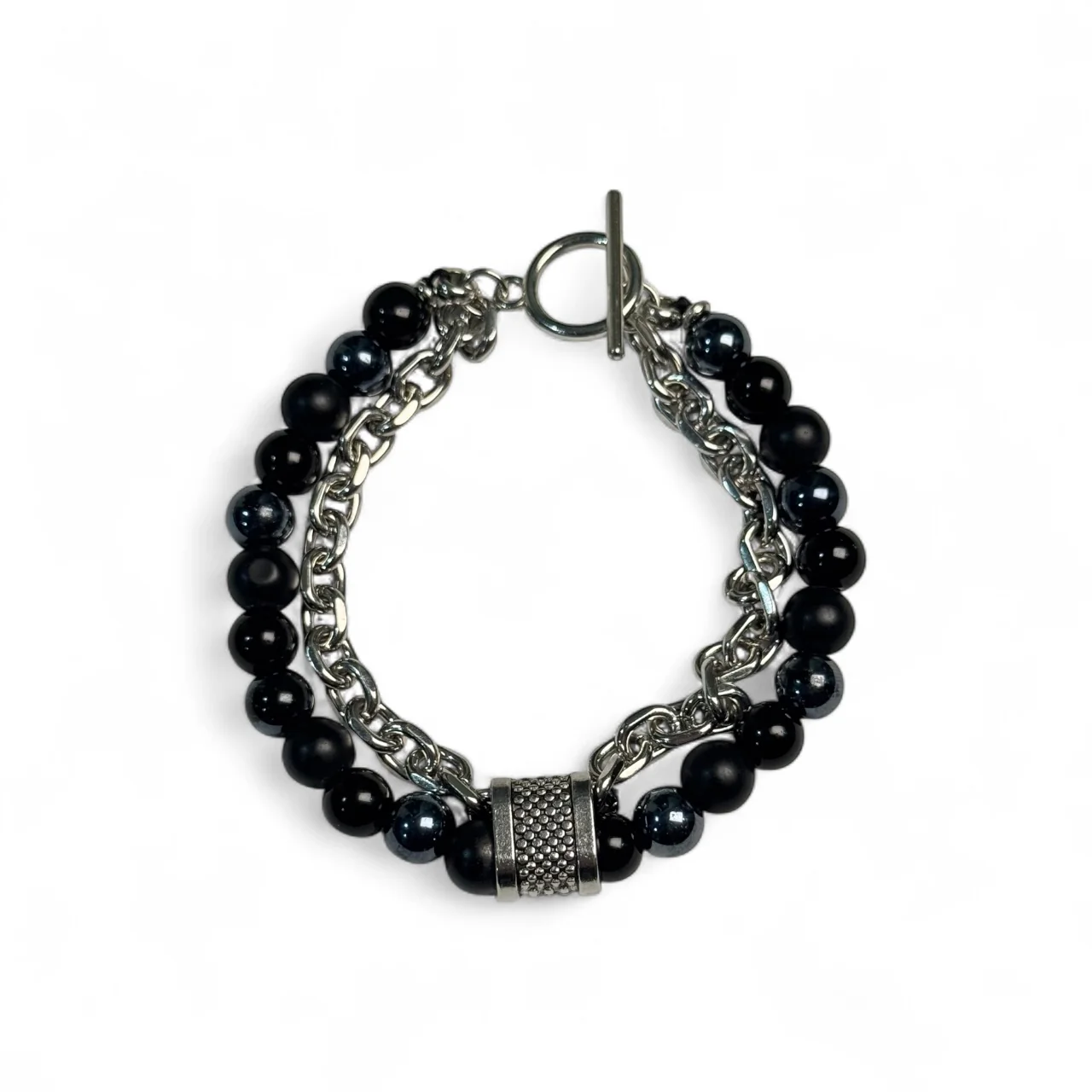 Onyx & Hematite Bracelet - Image 5
