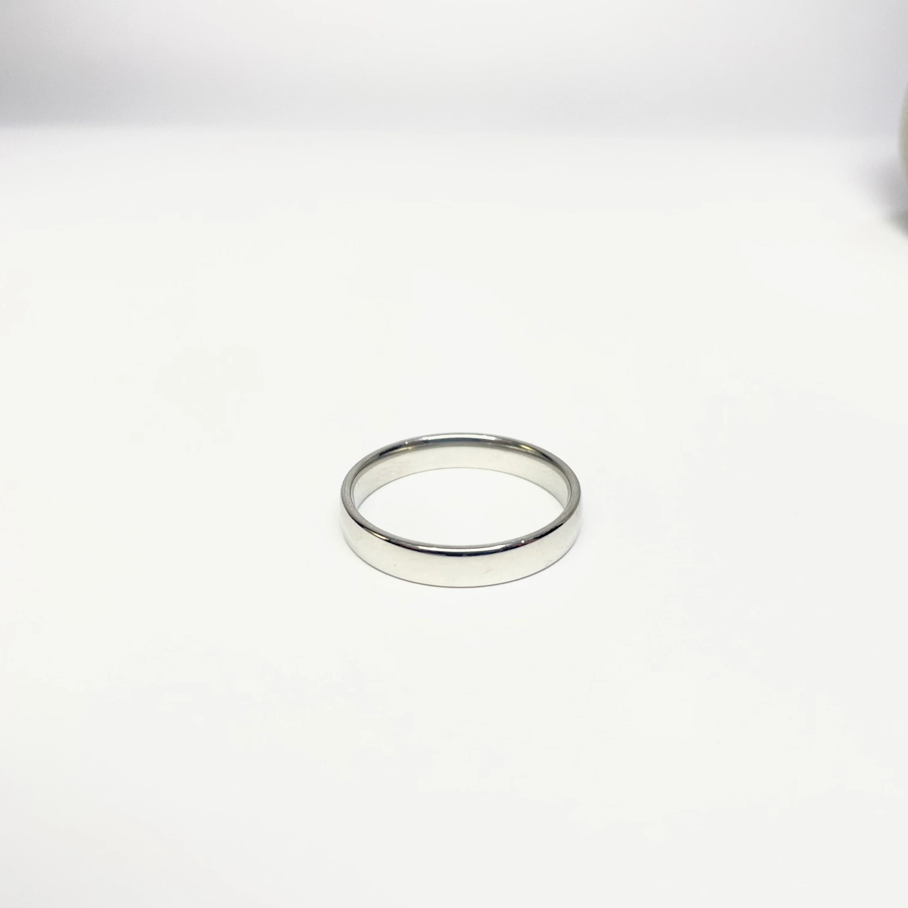 Plain Silver Ring - Image 3