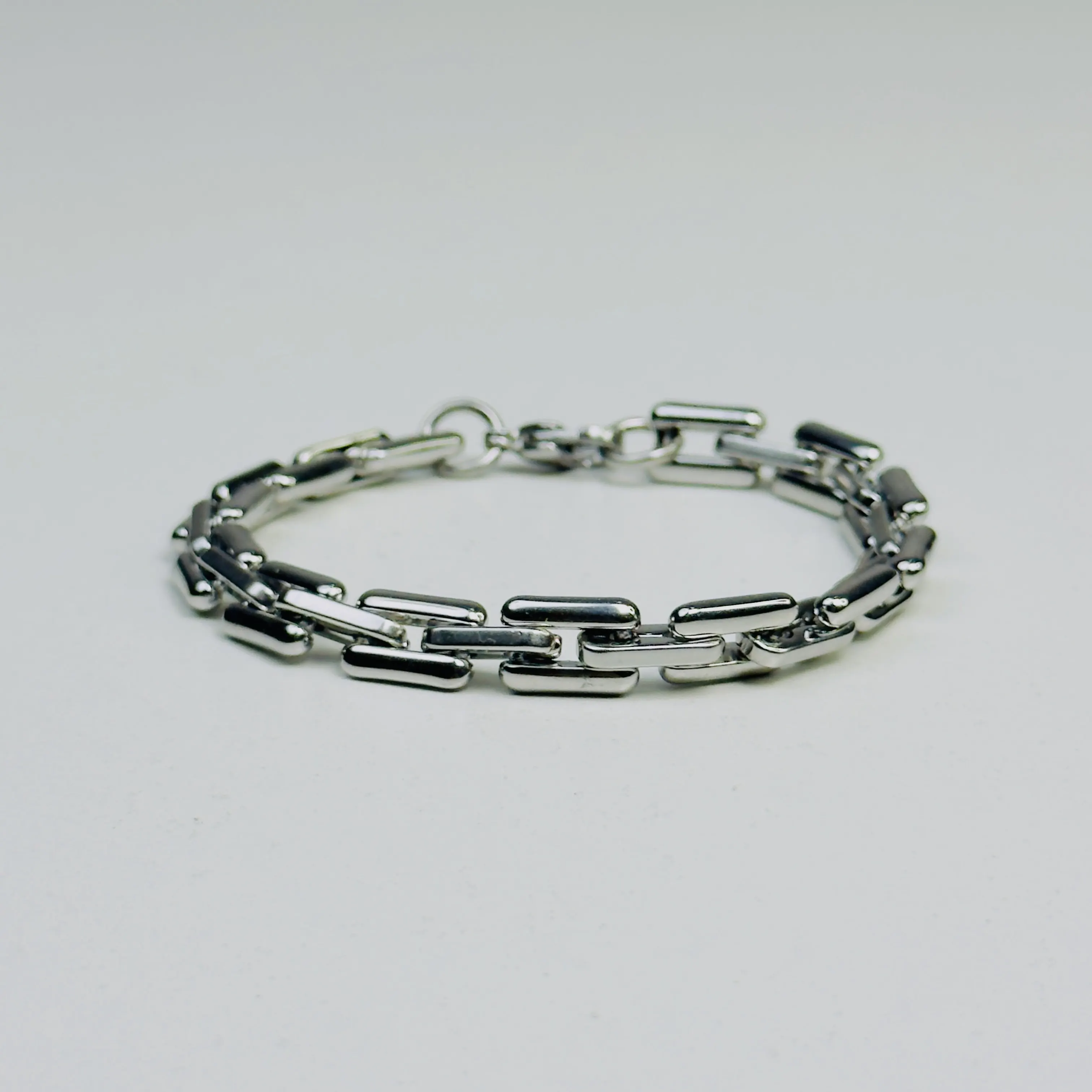 Rectangle Link Bracelet - Image 7