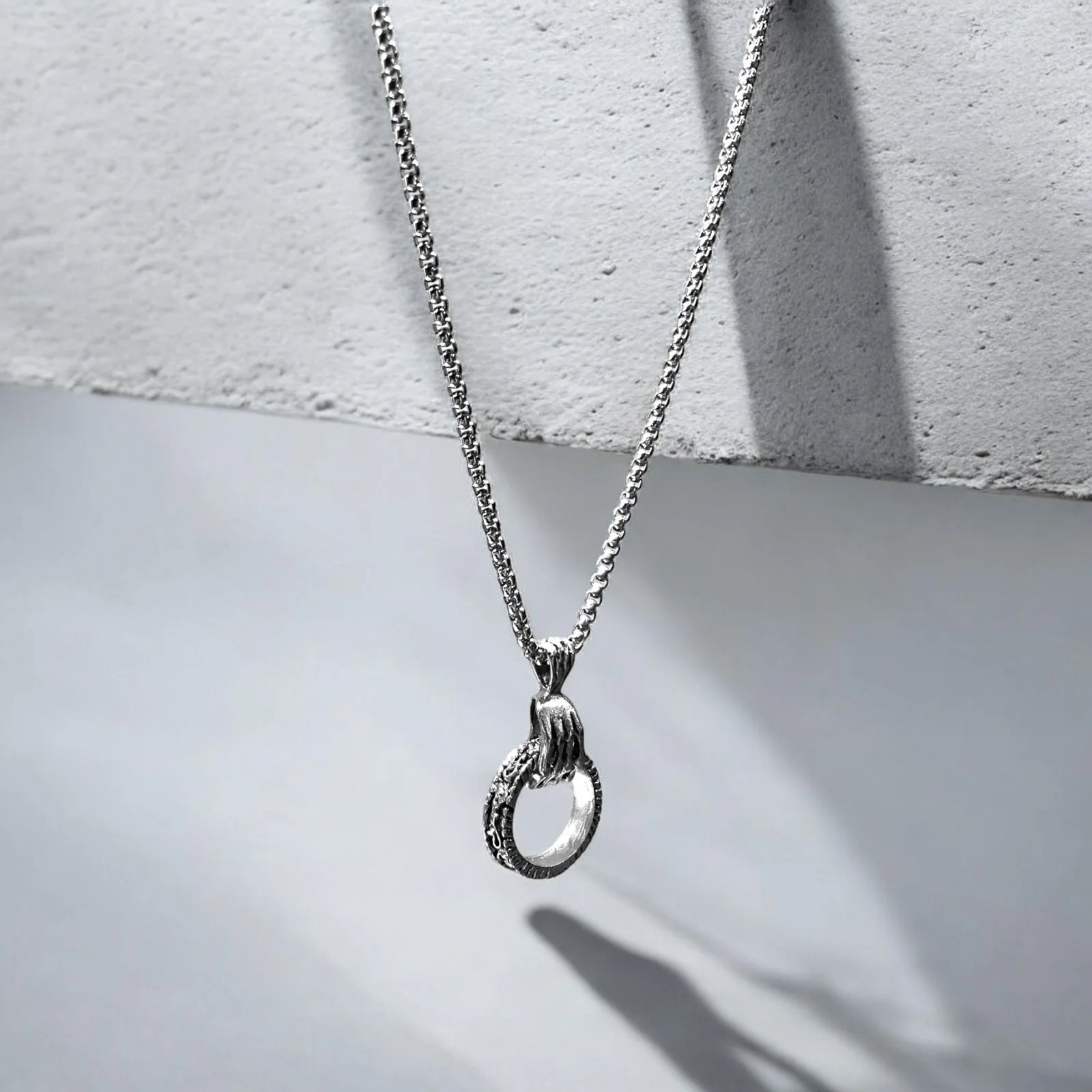 Serpentine Embrace Pendant - Image 2