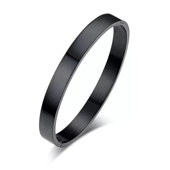 simple black cuff (thin wrist) - Image 3