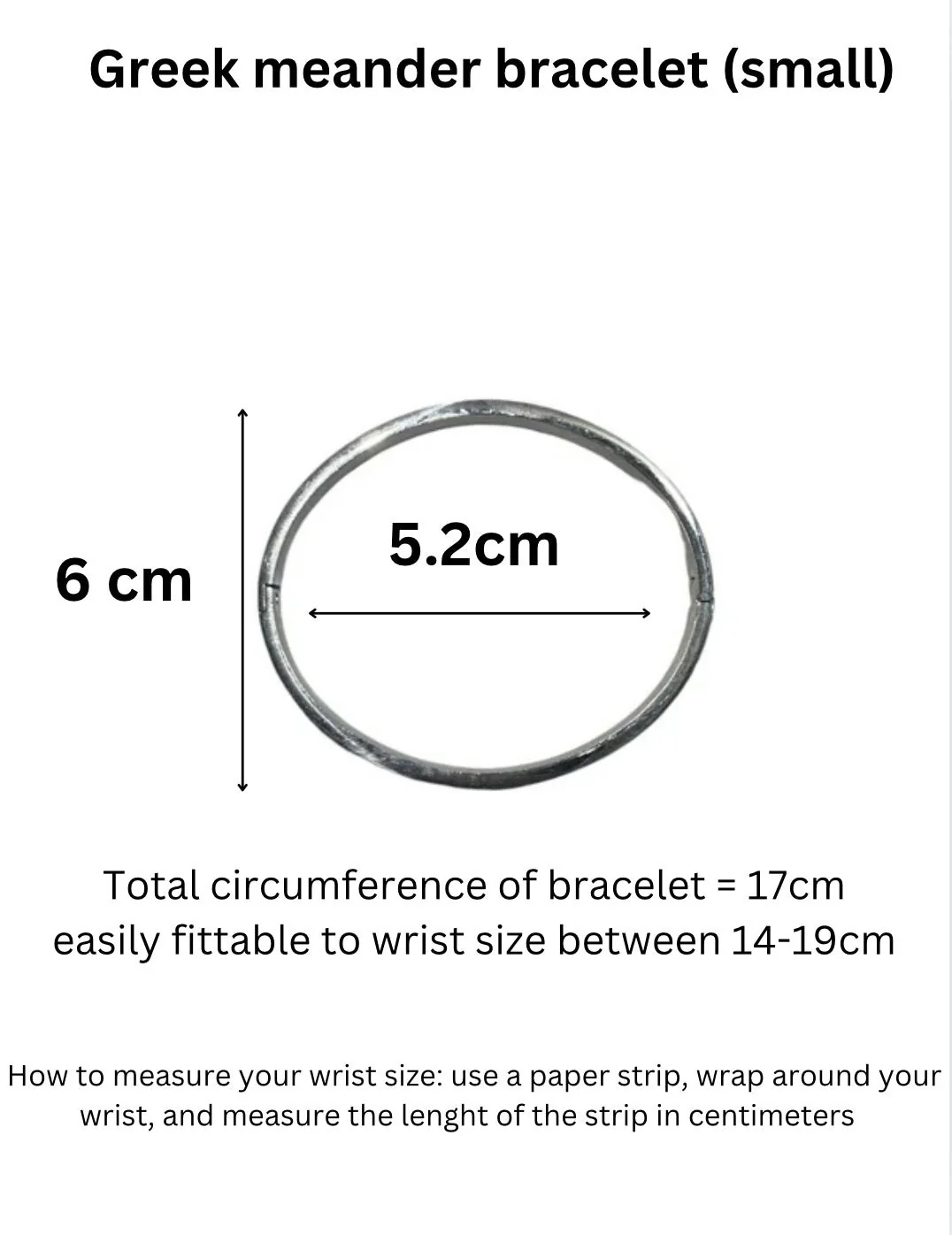 simple black cuff (thin wrist) - Image 4