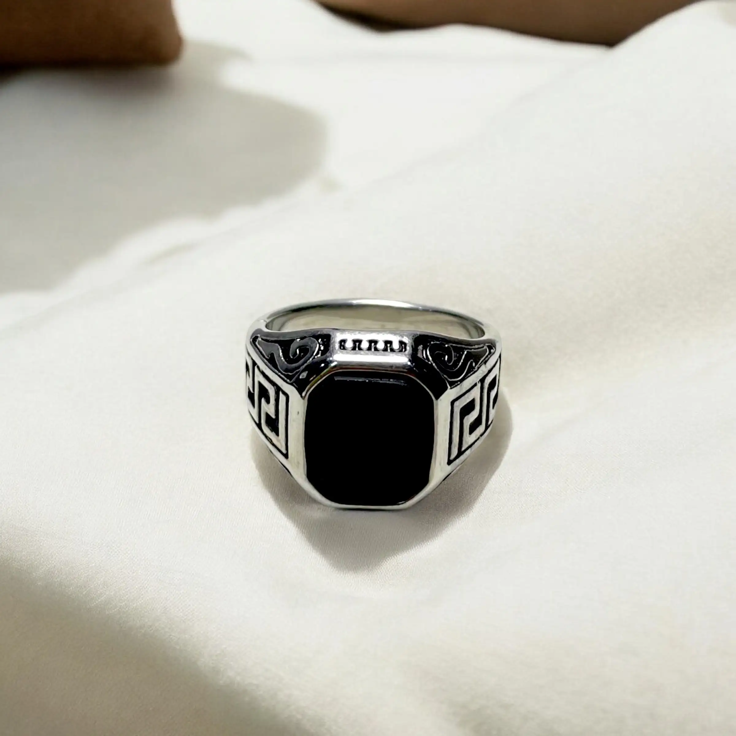 Spartan Signet Ring (SILVER) - Image 3