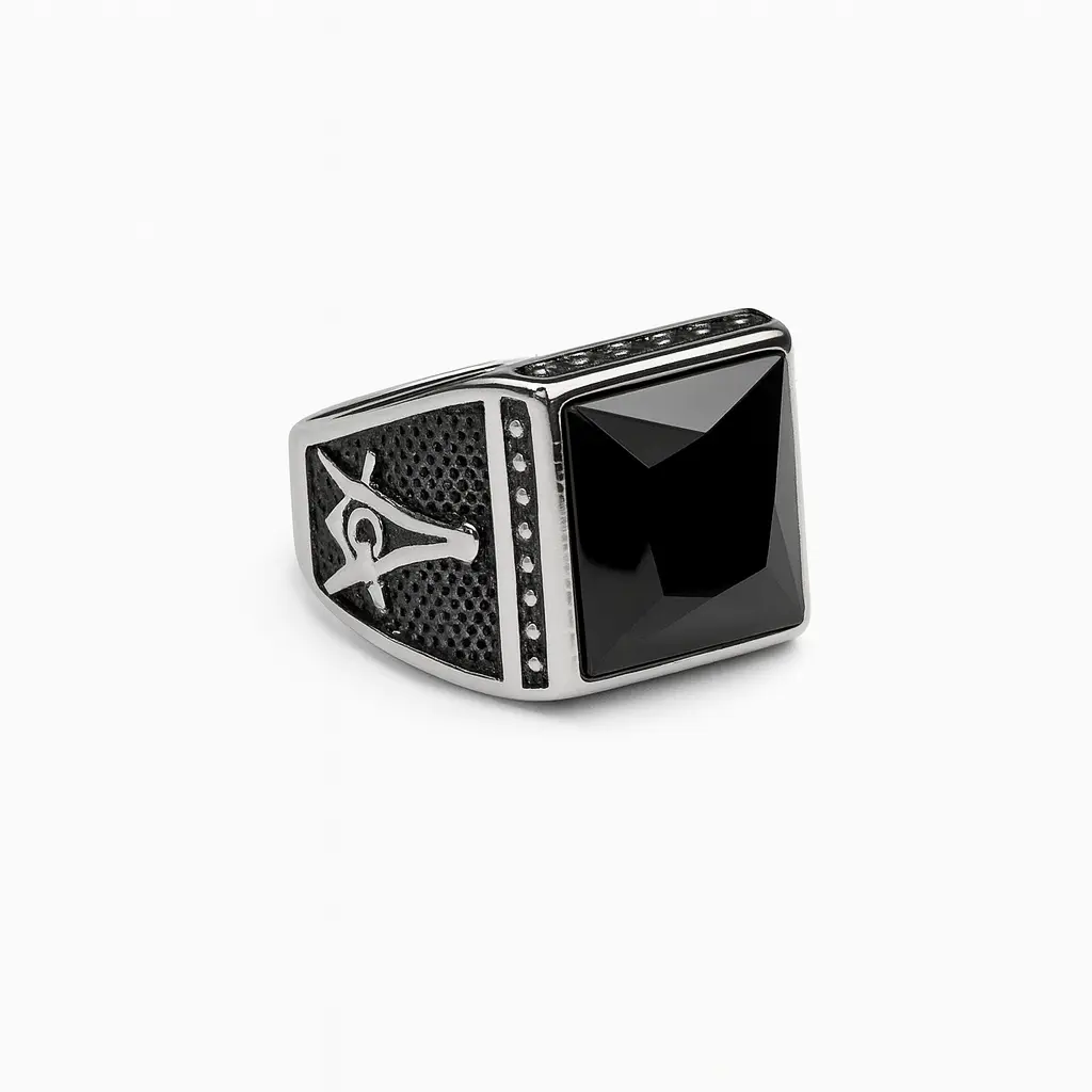 The Black Obsidian Ring