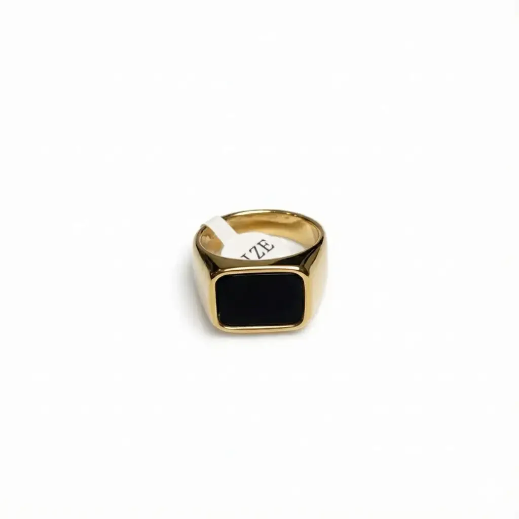 The Midnight rectangular Signet - Image 5
