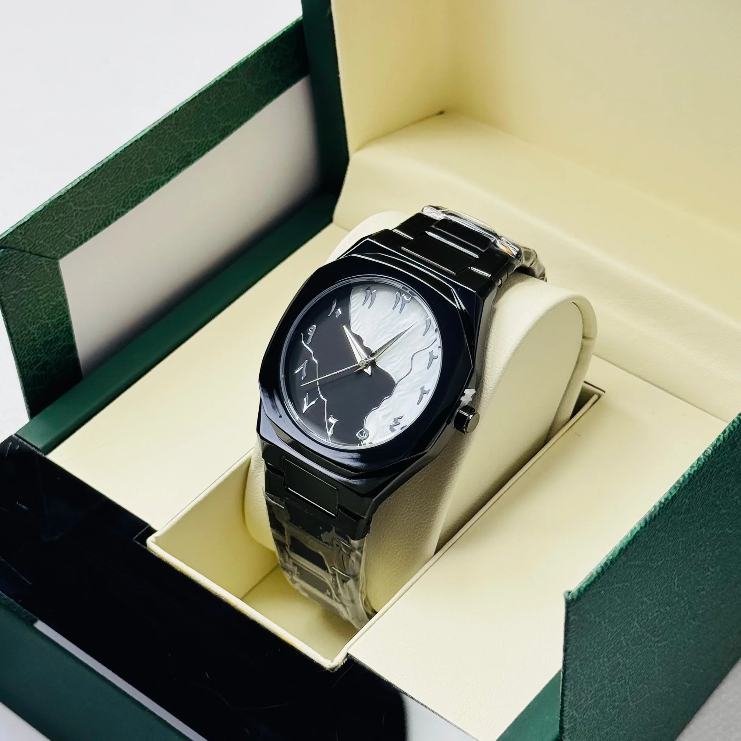 ZEFIRO T-04 GLOSSY CHAIN AURA WATCH - Image 4