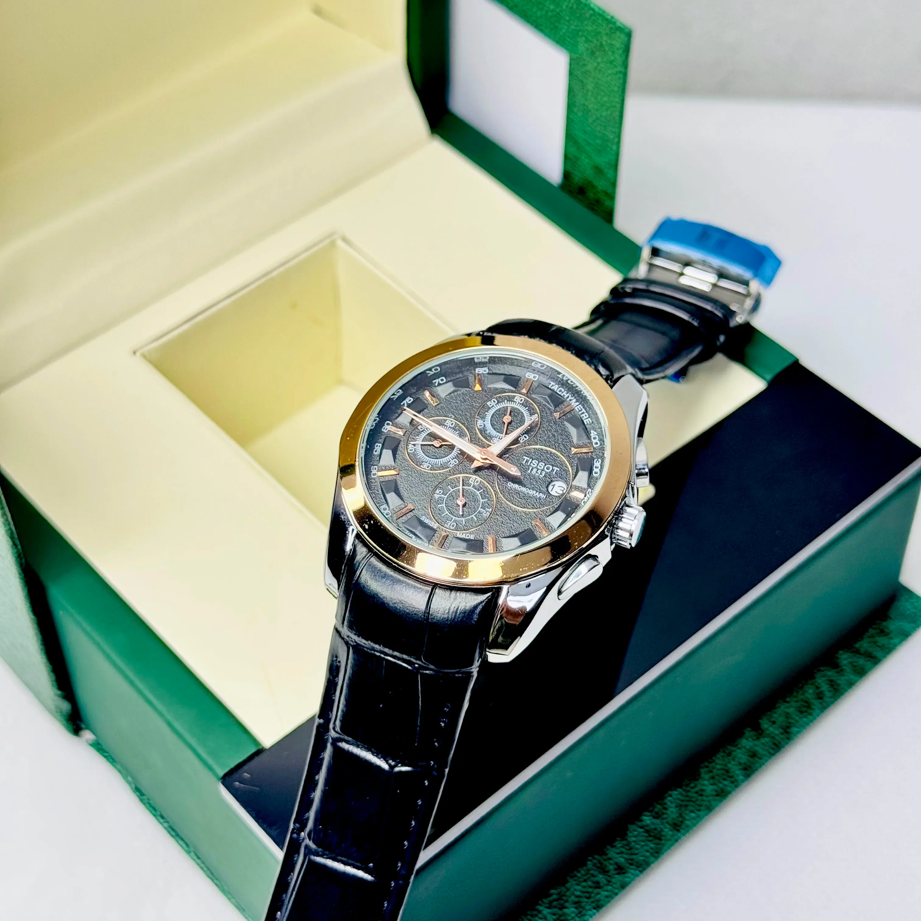 ZEFIRO T-09: Premium Leather Chronograph Series - Image 16
