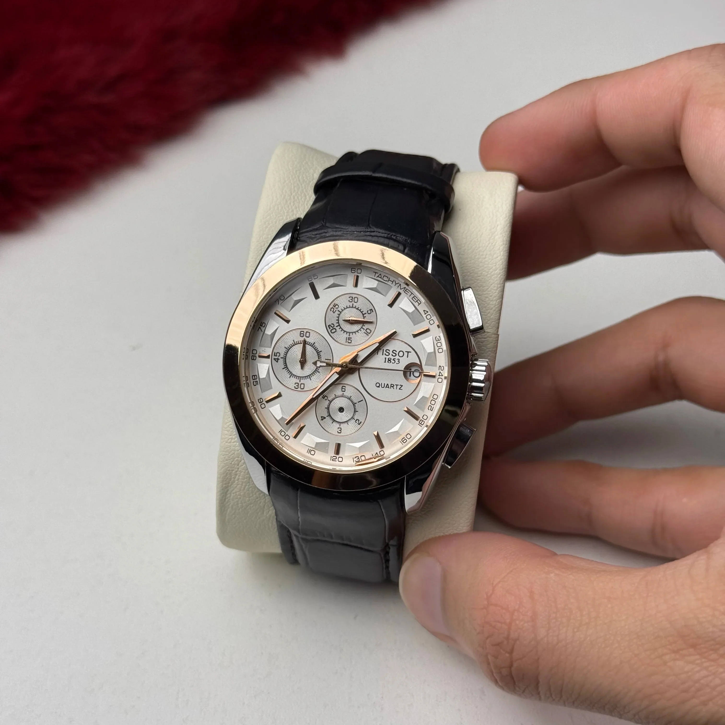 ZEFIRO T-09: Premium Leather Chronograph Series - Image 2