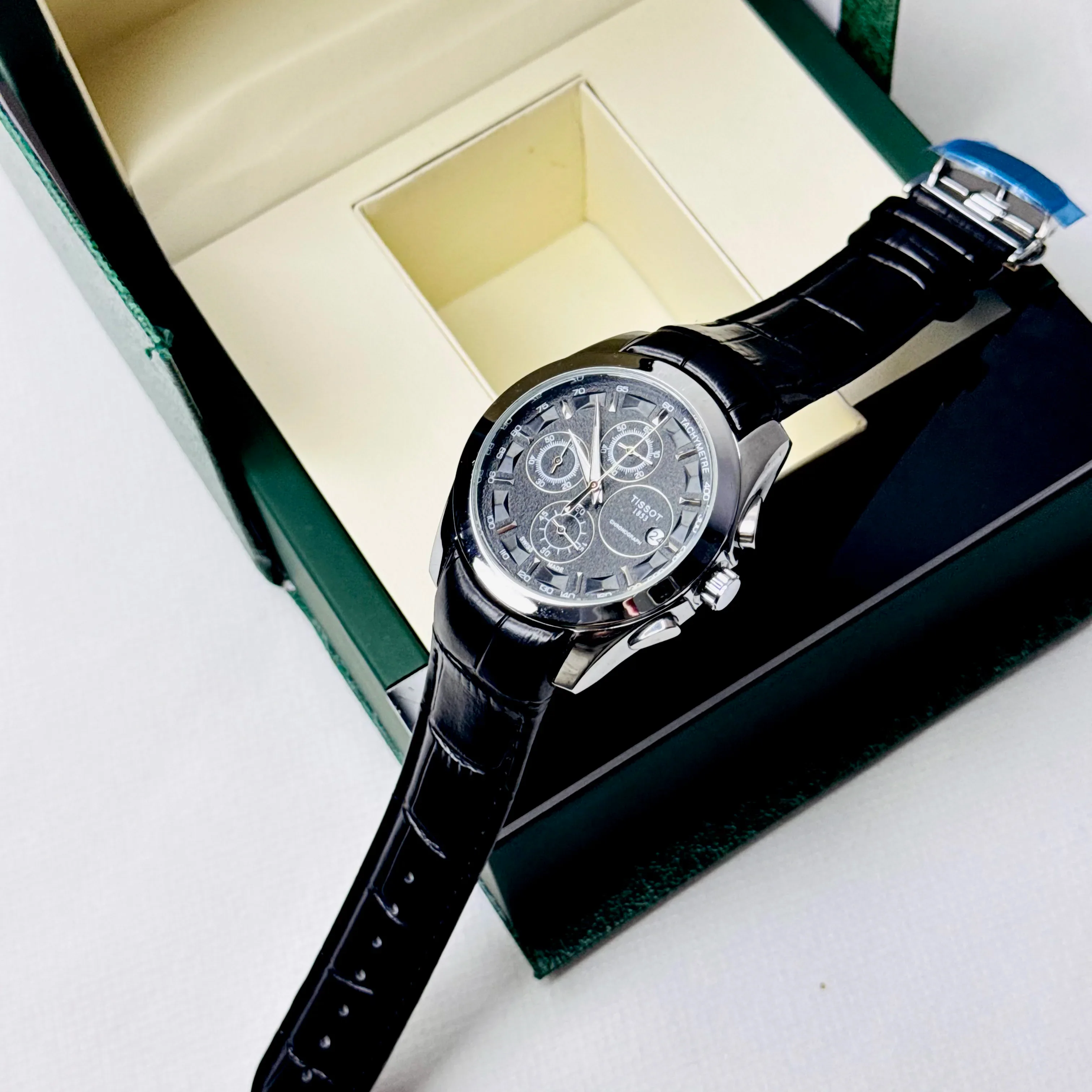 ZEFIRO T-09: Premium Leather Chronograph Series - Image 22