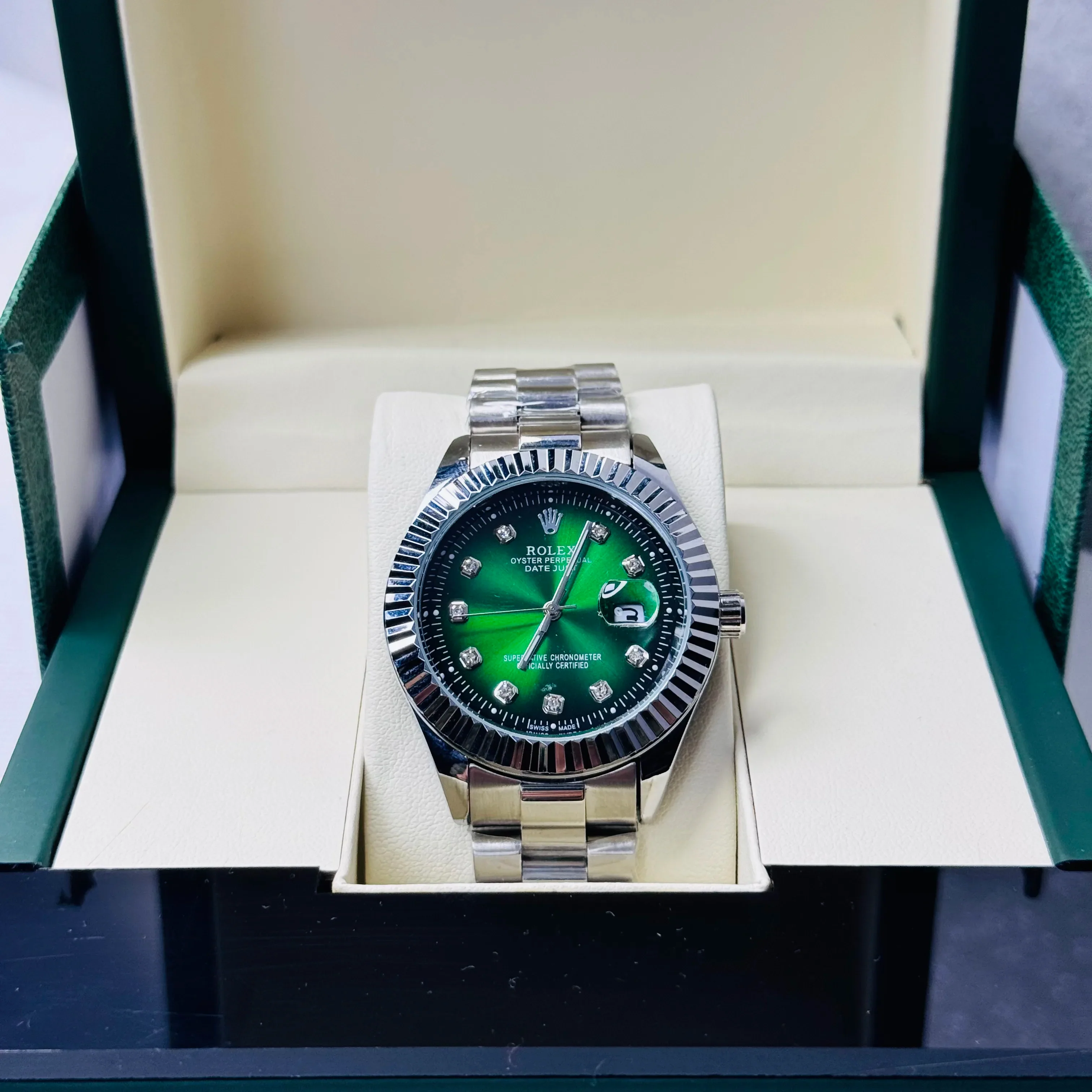 ZEFIRO T-17 RLX DATE-JUST: Premium Integrated Geometric Series - Image 11