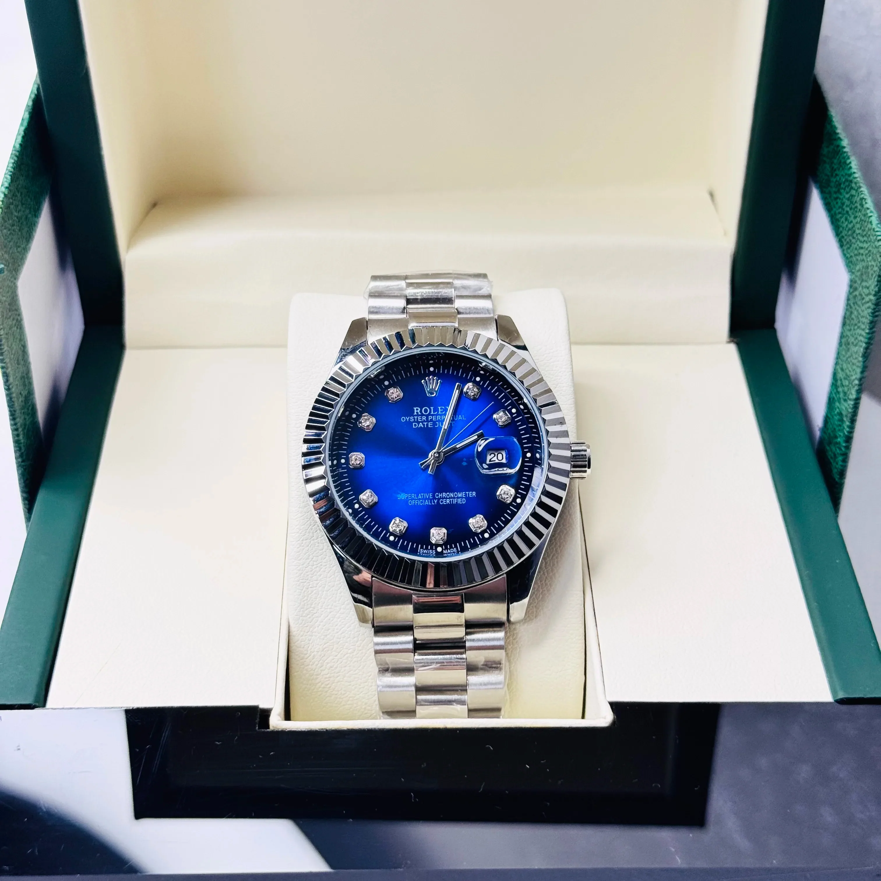 ZEFIRO T-17 RLX DATE-JUST: Premium Integrated Geometric Series - Image 19