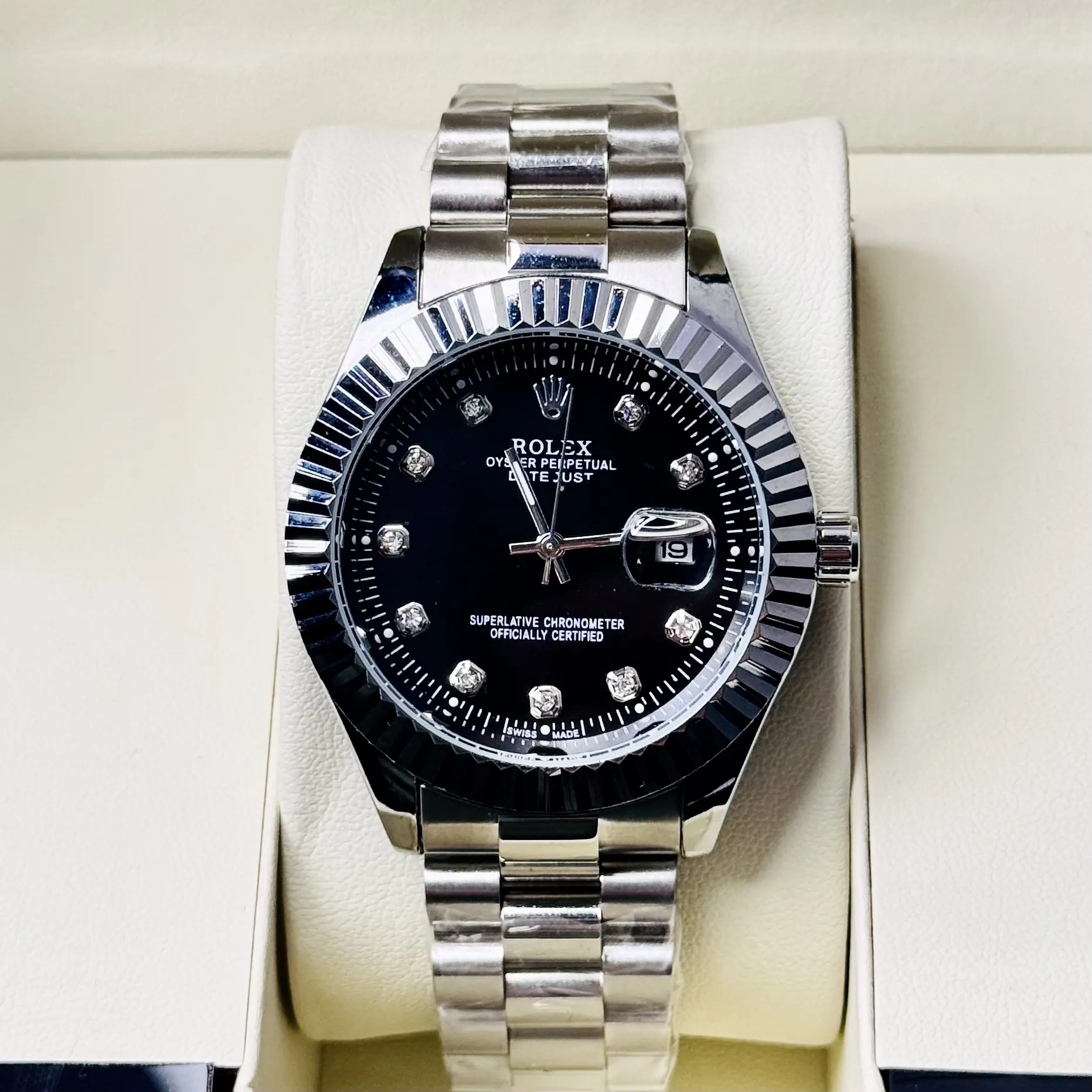 ZEFIRO T-17 RLX DATE-JUST: Premium Integrated Geometric Series - Image 4