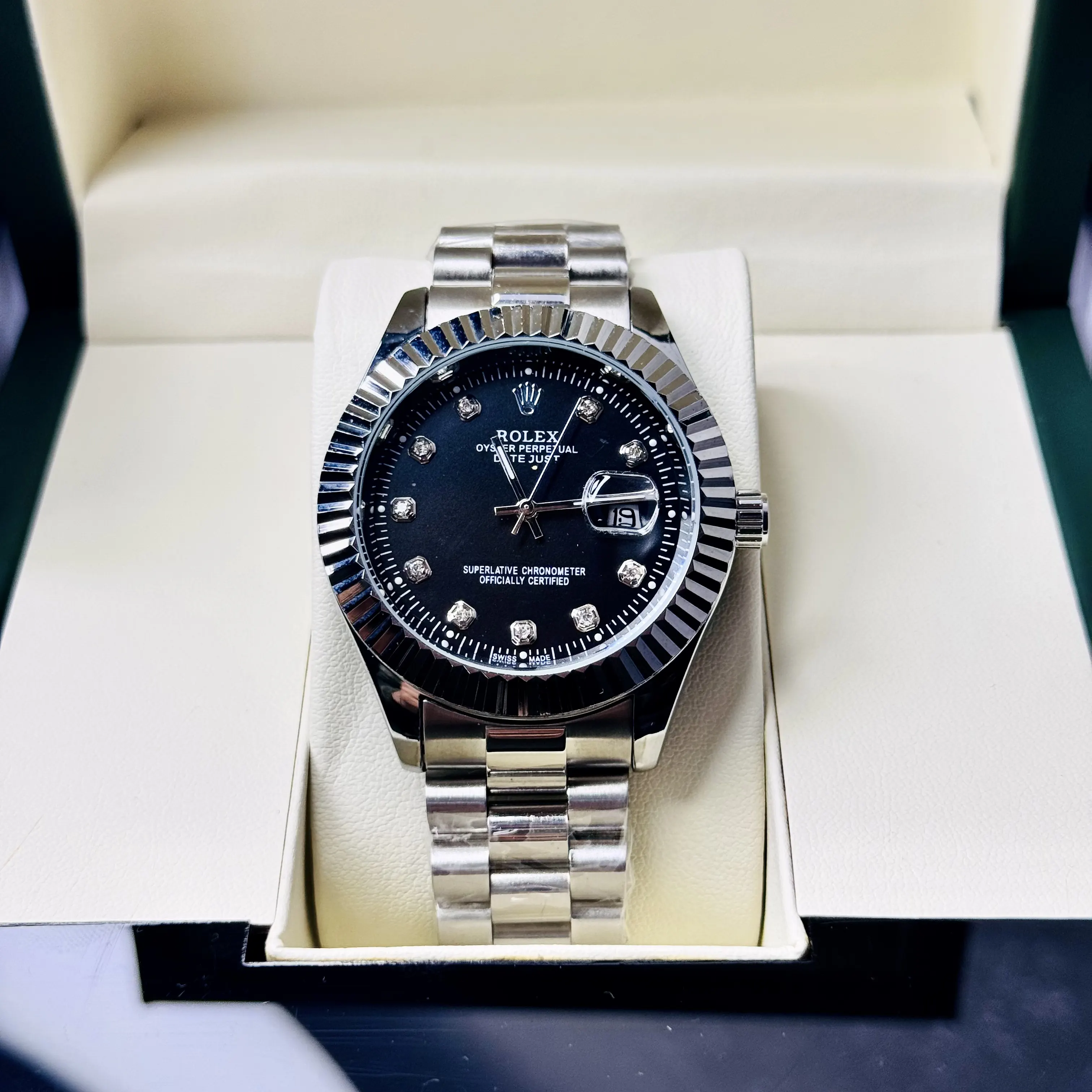 ZEFIRO T-17 RLX DATE-JUST: Premium Integrated Geometric Series - Image 7